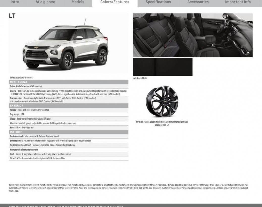 Chevrolet Trailblazer 2023. Page 8