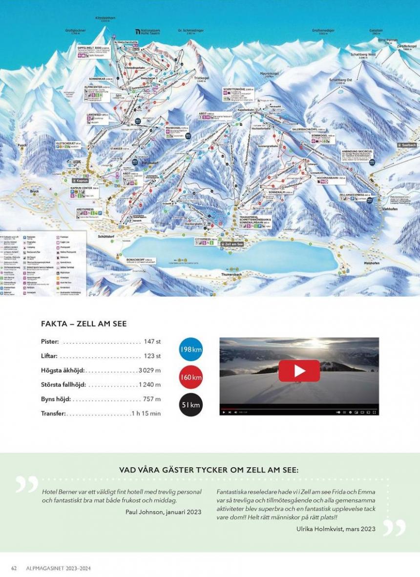 Alpmagasinet Vinter 2023 / 2024. Page 62