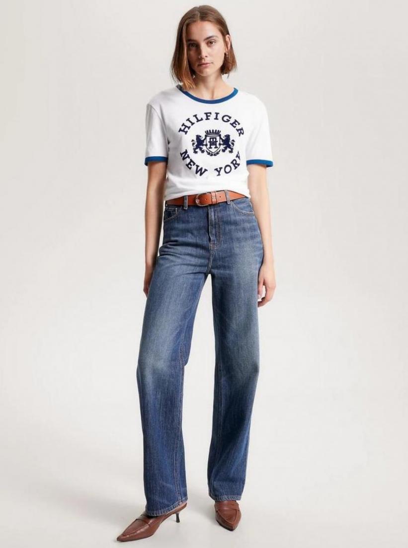 Nyheter T-Shirts Dam Tommy Hilfiger. Page 7
