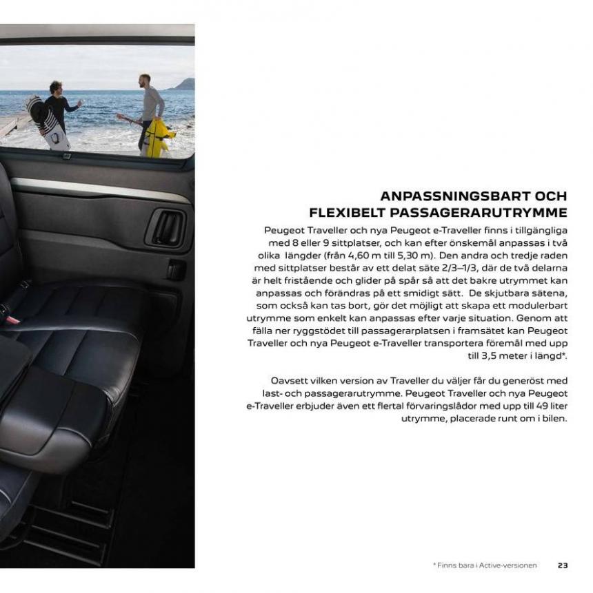 Peugeot e-Traveller. Page 23