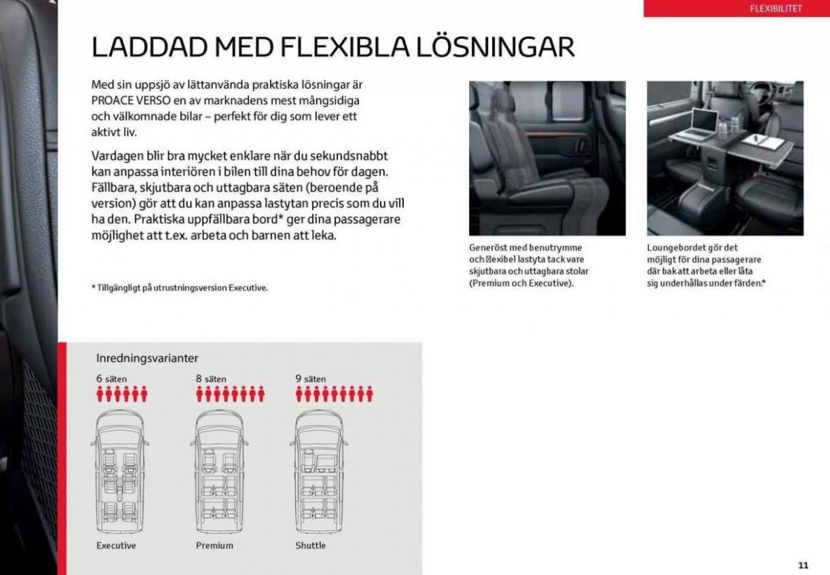 Toyota Proace Verso. Page 11