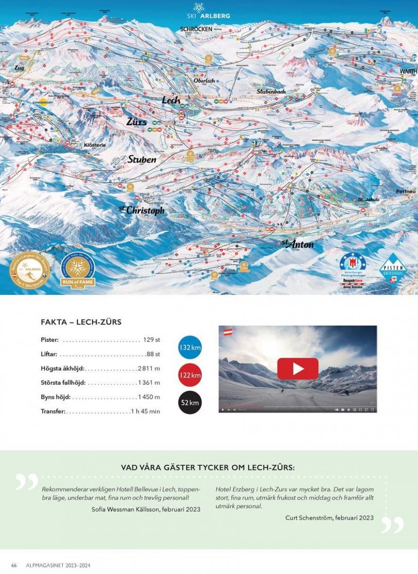 Alpmagasinet Vinter 2023 / 2024. Page 66