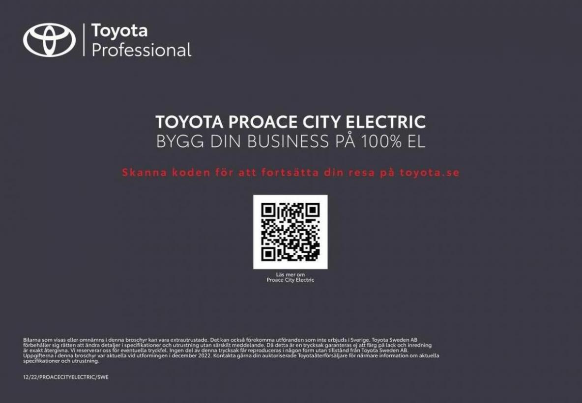 Toyota Proace City Electric. Page 13