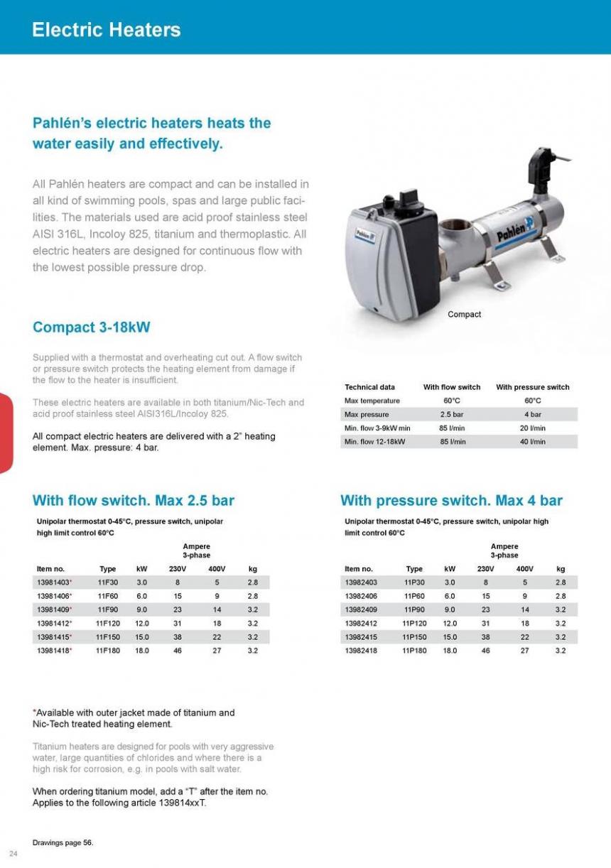 Pahlen Product Catalogue. Page 24