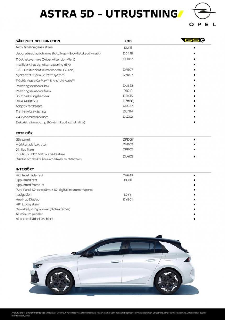 Opel Astra GSe. Page 4