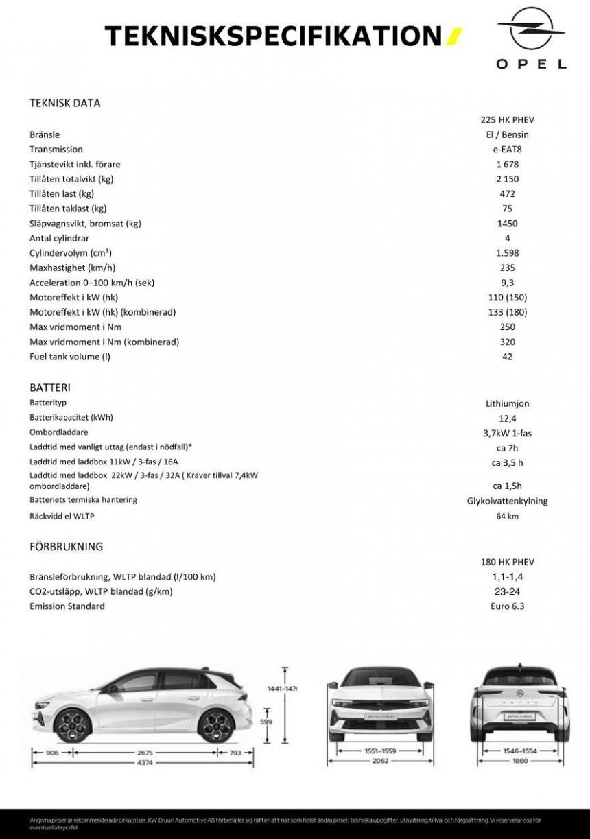 Opel Astra GSe. Page 5