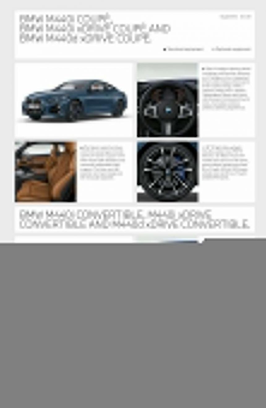 BMW M3 & M4. Page 33