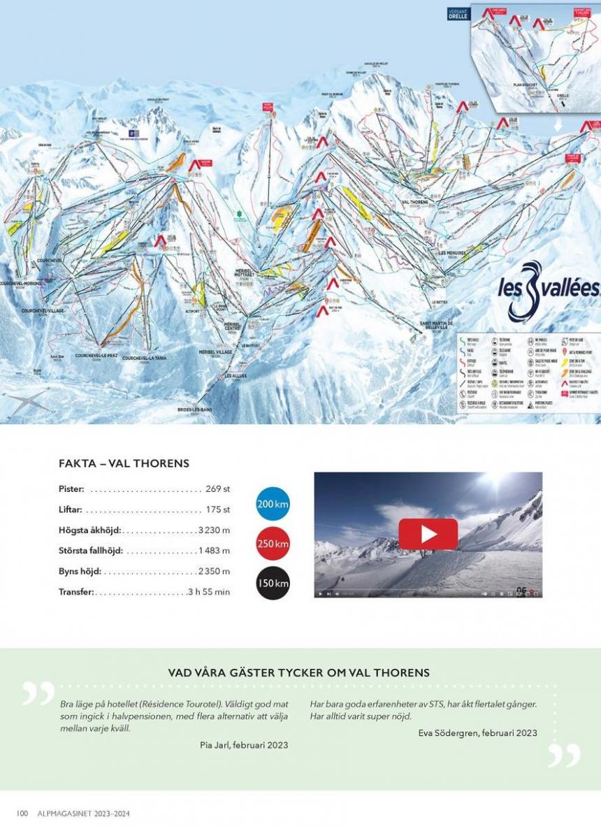 Alpmagasinet Vinter 2023 / 2024. Page 100