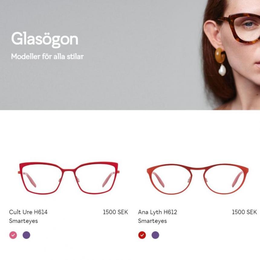 Glasögon - Modeller för alla stilar. Page 6