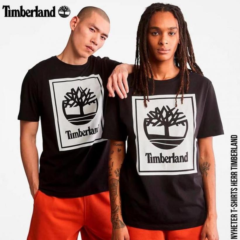 Nyheter T-Shirts Herr Timberland. Timberland (2023-11-22-2023-11-22)