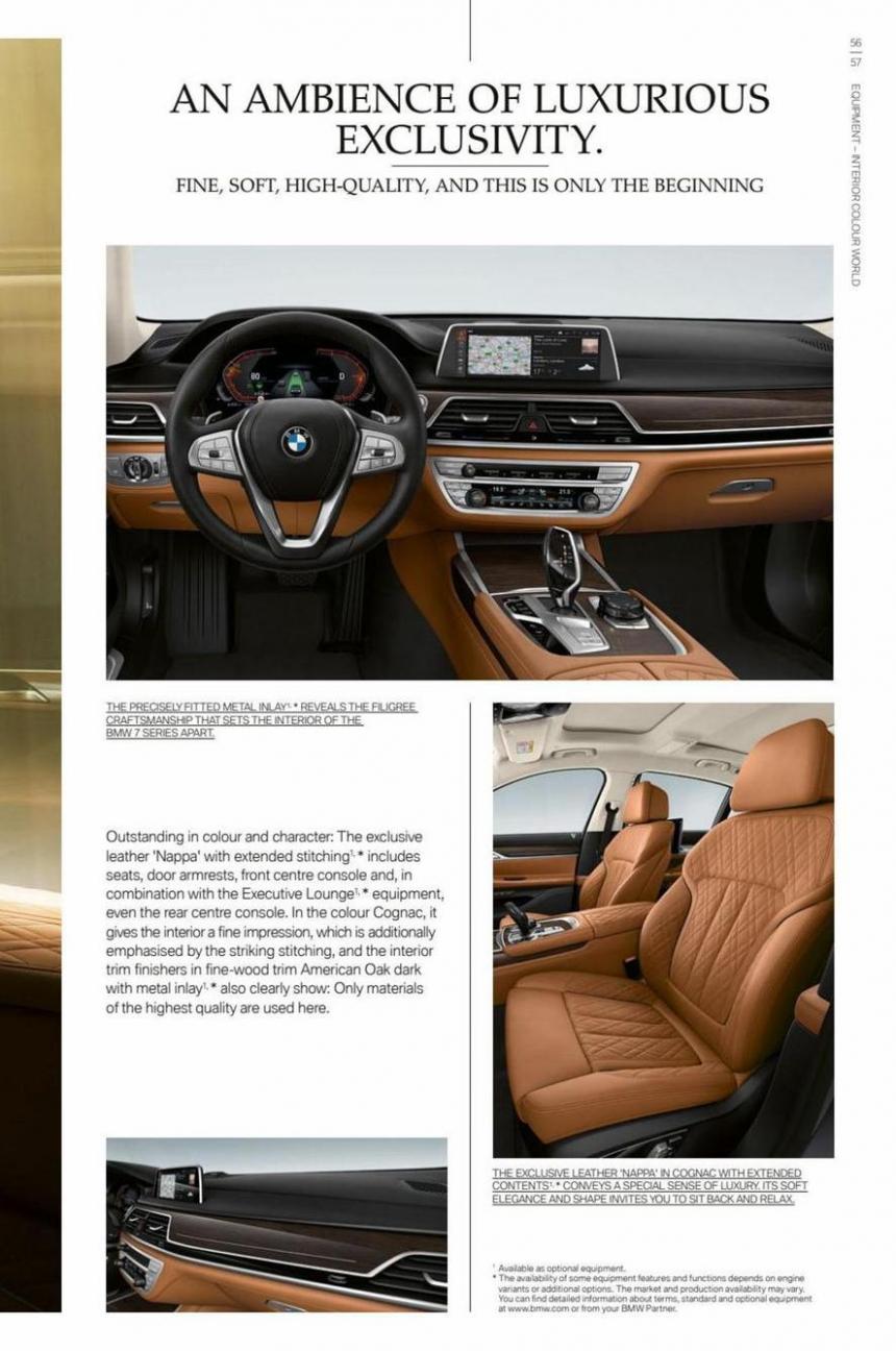 BMW 7-serie Sedan. Page 59