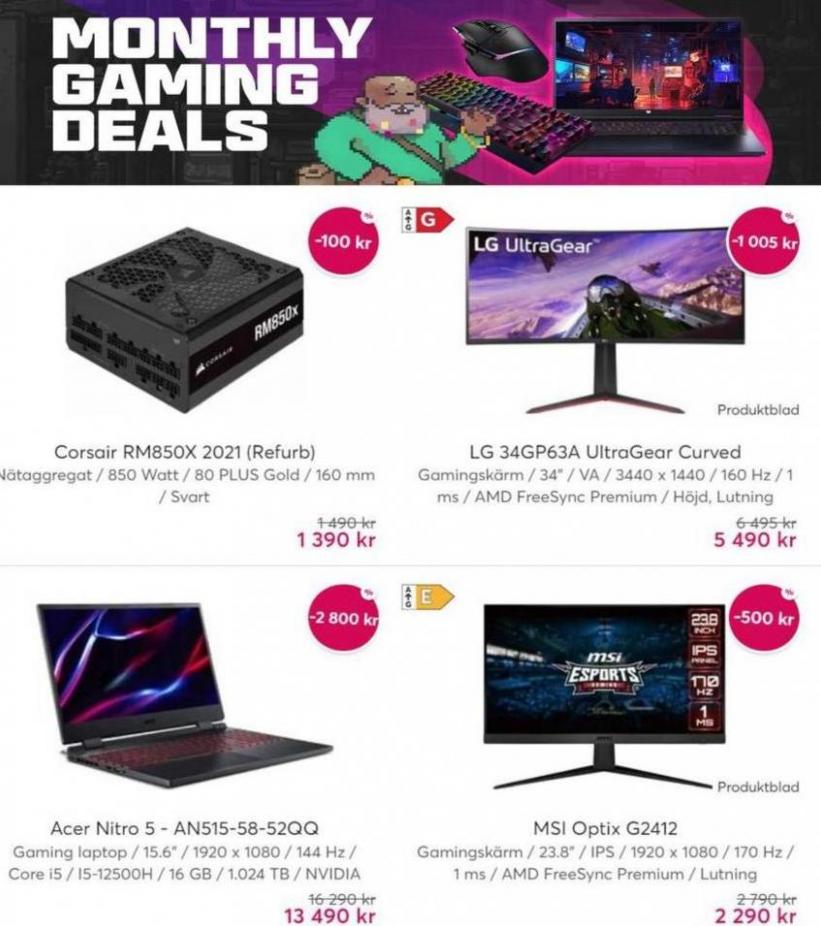 Monthly Gaming Deals. Page 3
