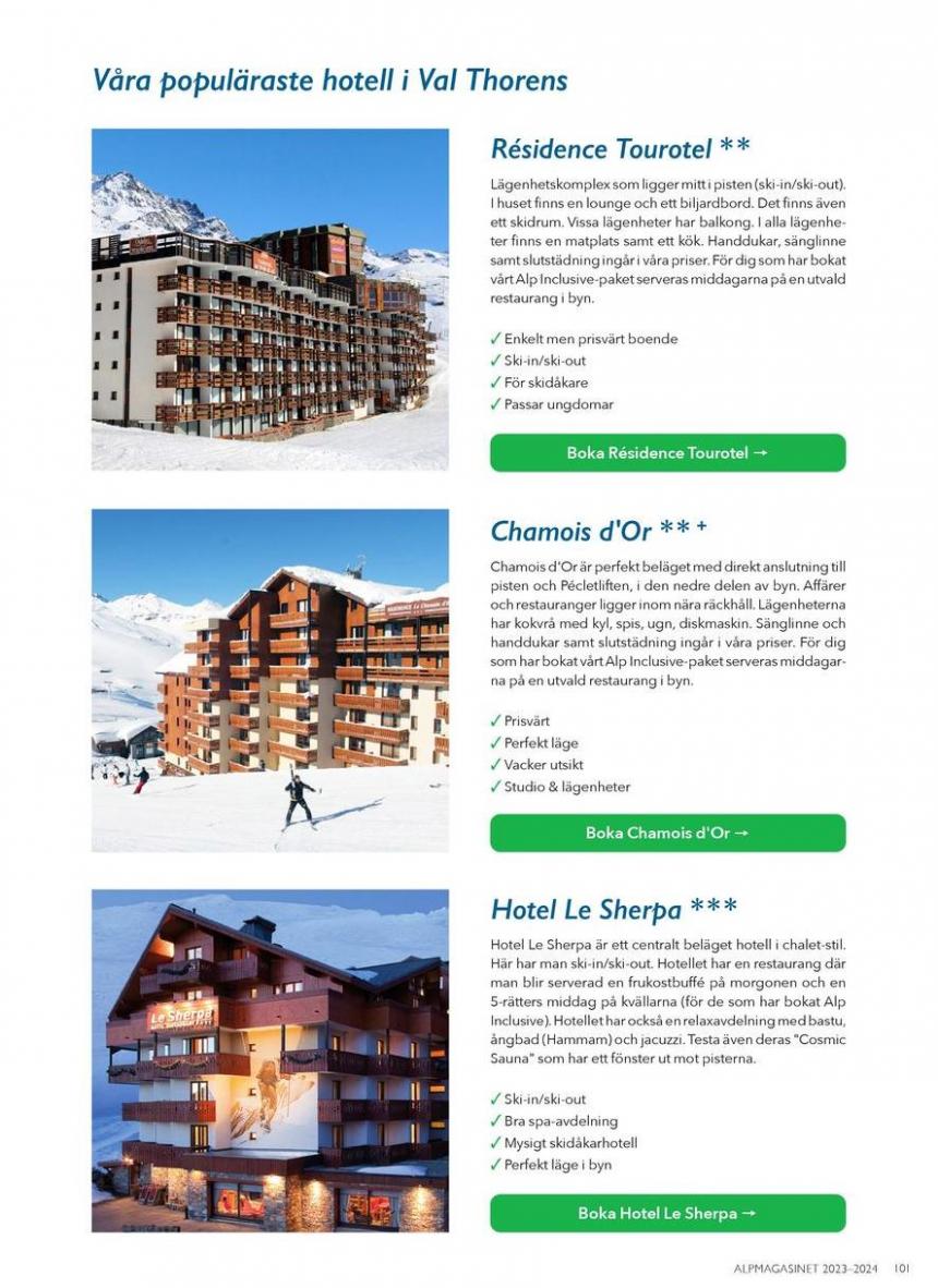 Alpmagasinet Vinter 2023 / 2024. Page 101
