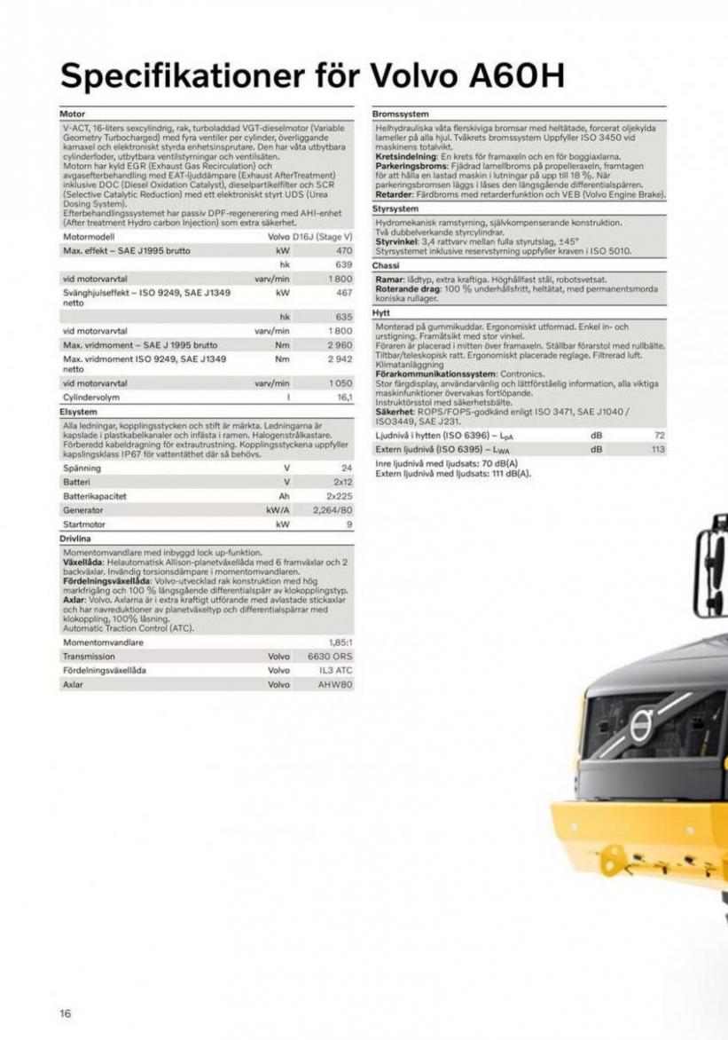 Volvo A60H. Page 16