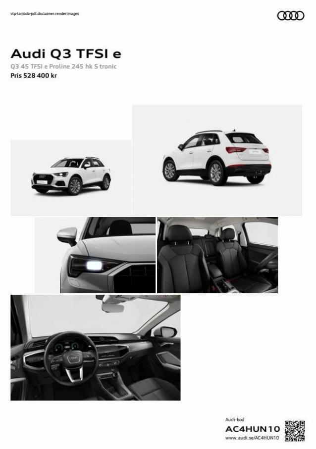 Audi Q3 TFSI e. Audi (2024-11-06-2024-11-06)