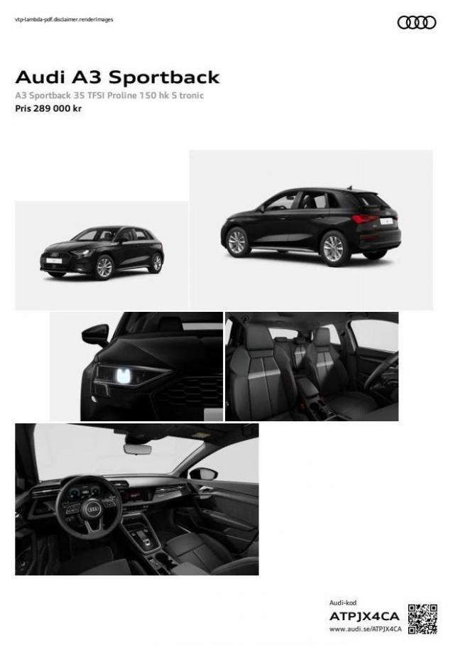 Audi A3 Sportback. Audi (2024-11-03-2024-11-03)