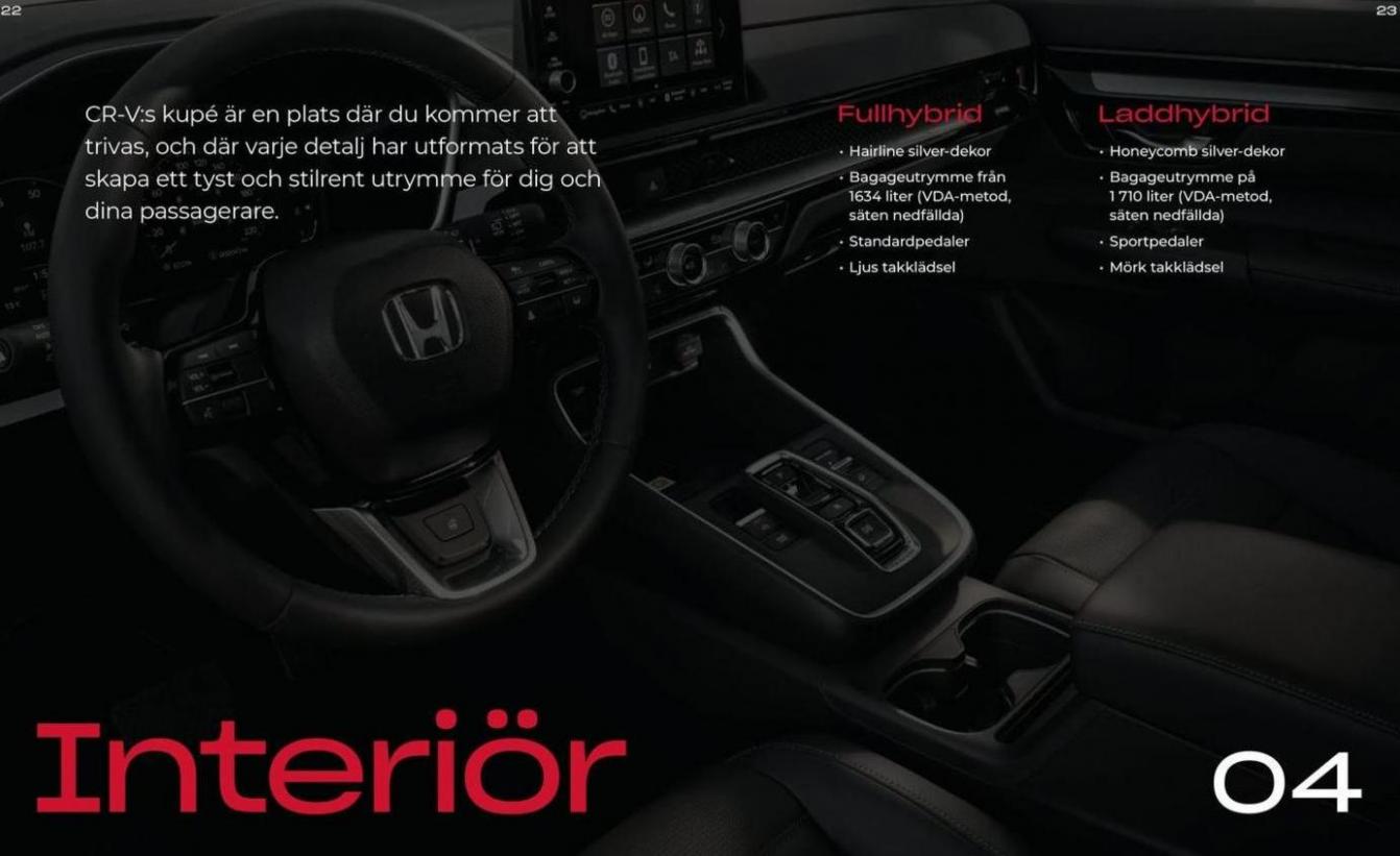 Honda CR-V Hybrid broschyr. Page 12