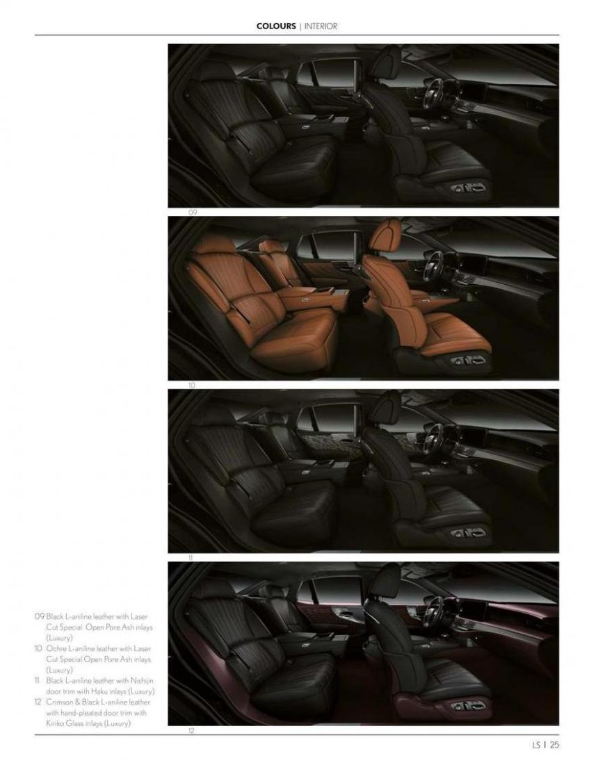 Lexus LS. Page 25