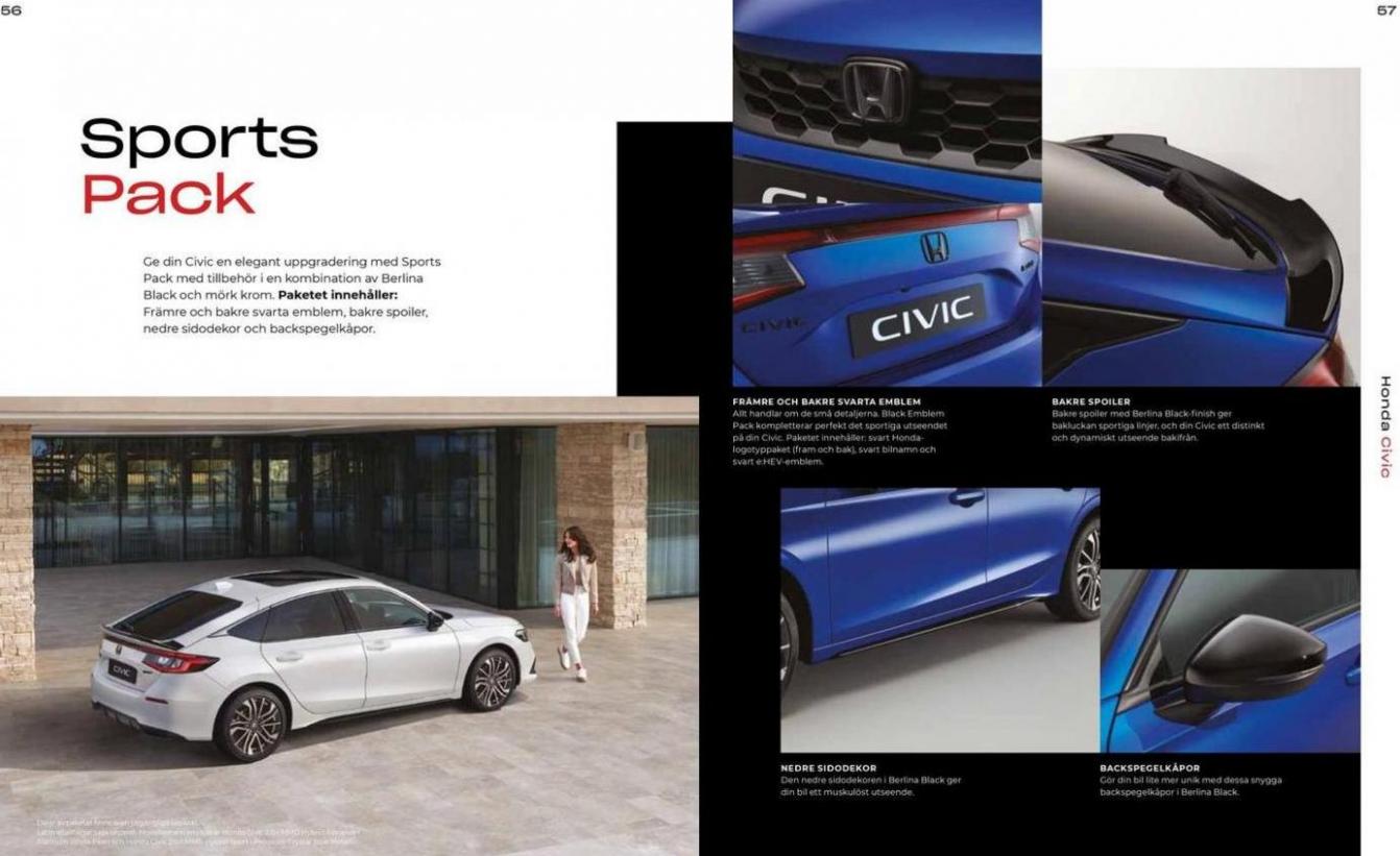 Honda Civic Hybrid Broschyr. Page 29