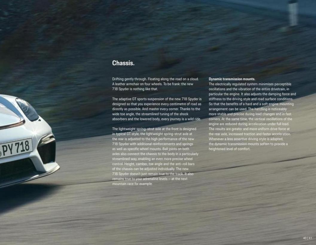 Porsche 718 Spyder. Page 45