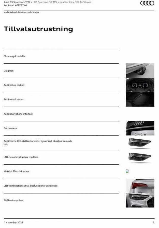 Audi Q5 Sportback TFSI e. Page 3