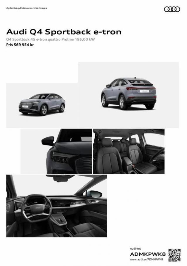 Audi Q4 Sportback e-tron. Audi (2024-11-06-2024-11-06)