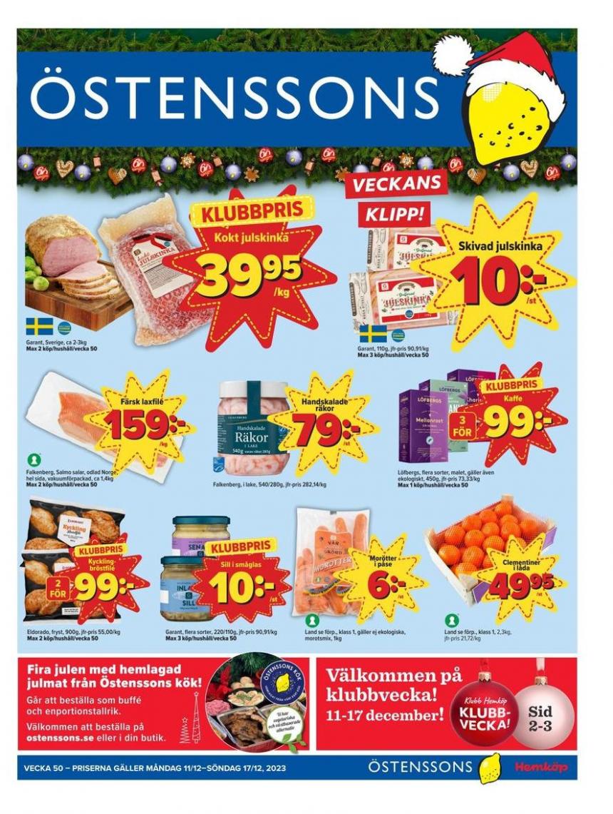Östenssons reklambad. Östenssons (2023-12-17-2023-12-17)