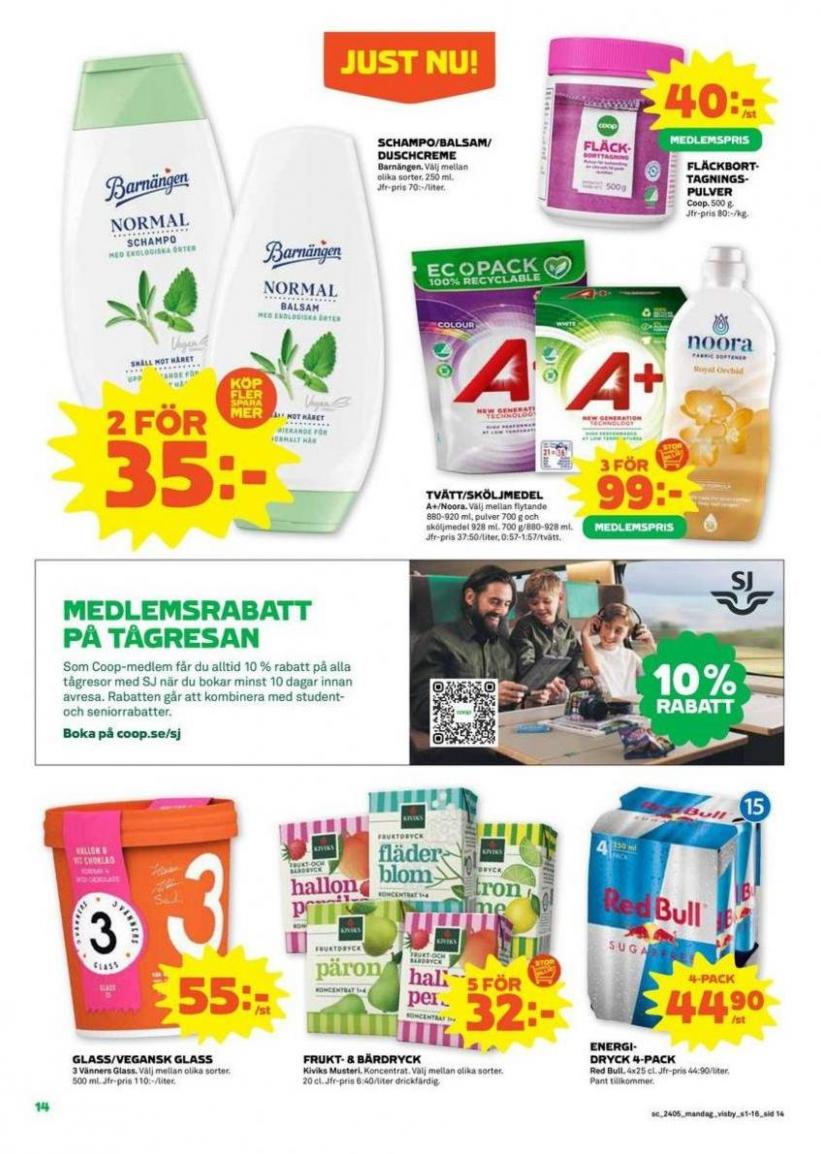 Stora Coop Visby. Page 14