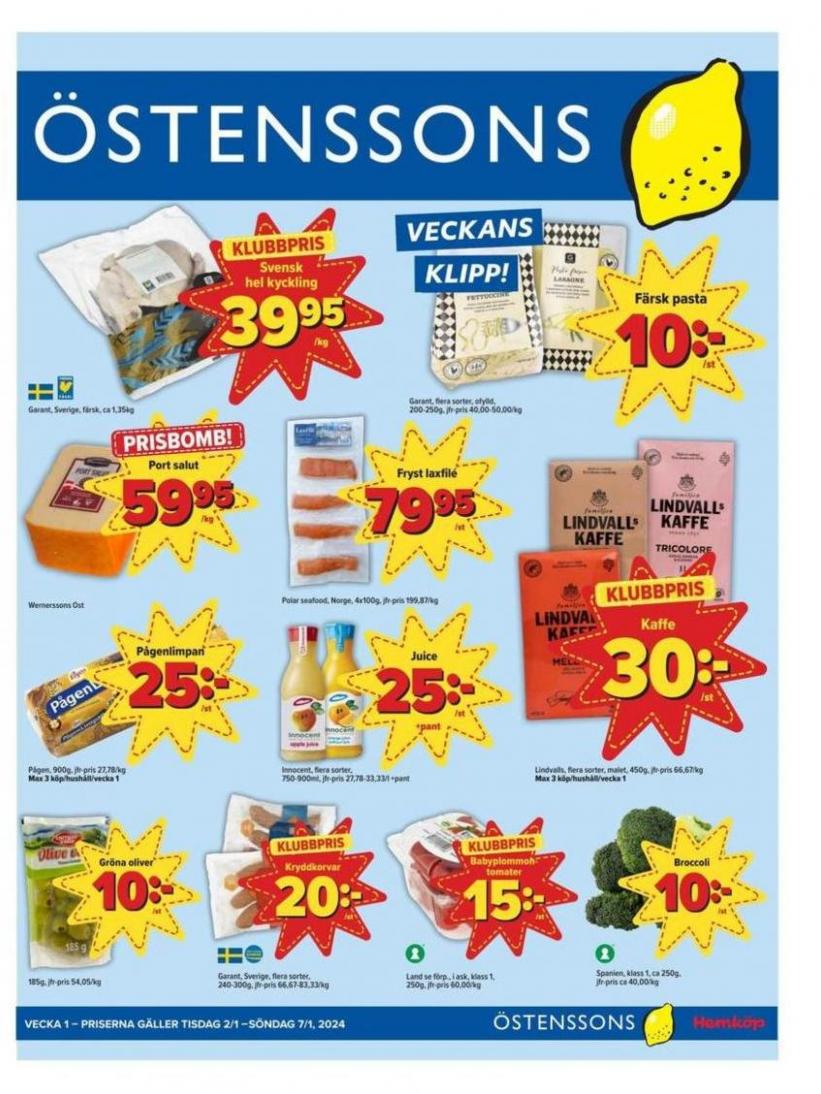 Östenssons reklambad. Östenssons (2024-01-07-2024-01-07)