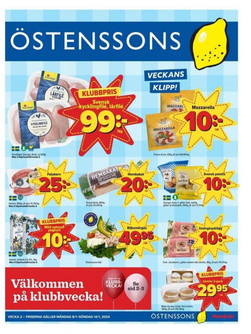 Östenssons reklambad. Östenssons (2024-01-14-2024-01-14)