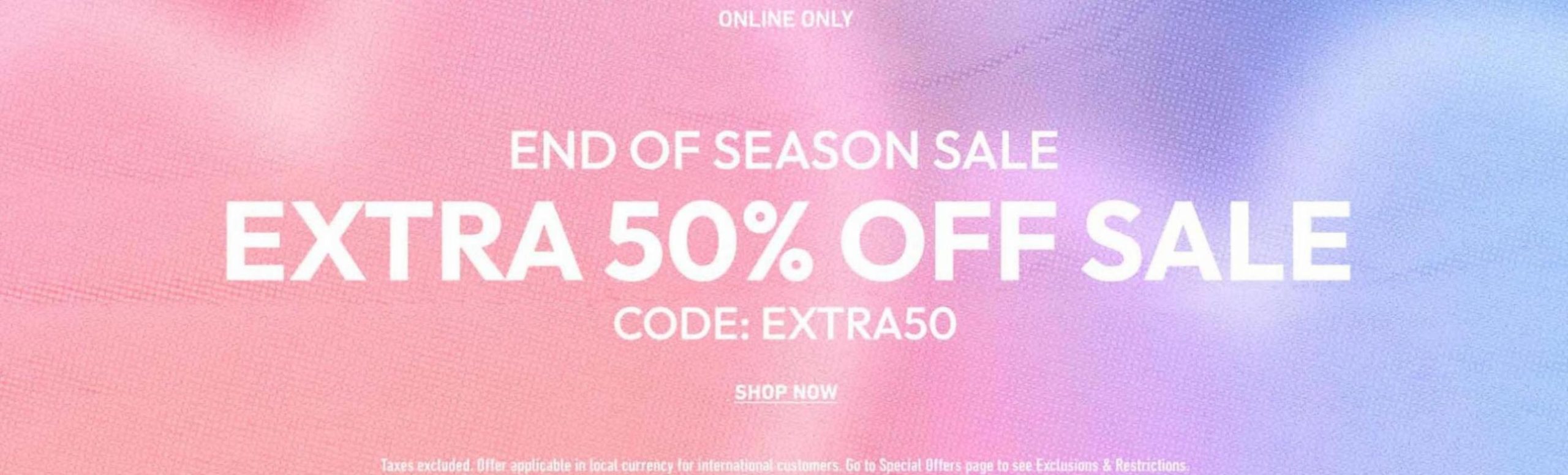 Forever 21 extra 50 % off sale. Forever 21 (2024-03-19-2024-03-19)