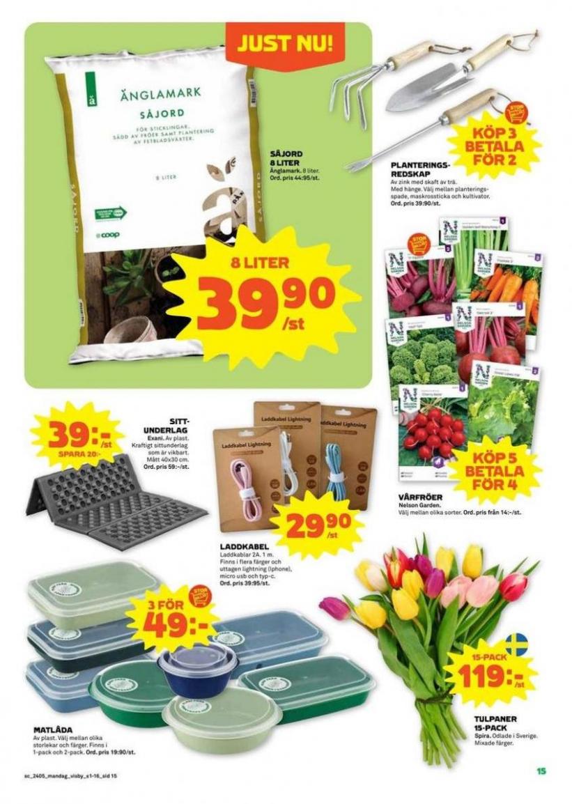 Stora Coop Visby. Page 15