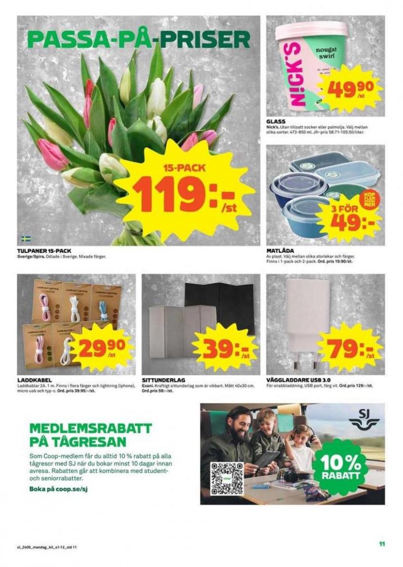 Coop Extra reklamblad Filipstad. Page 11