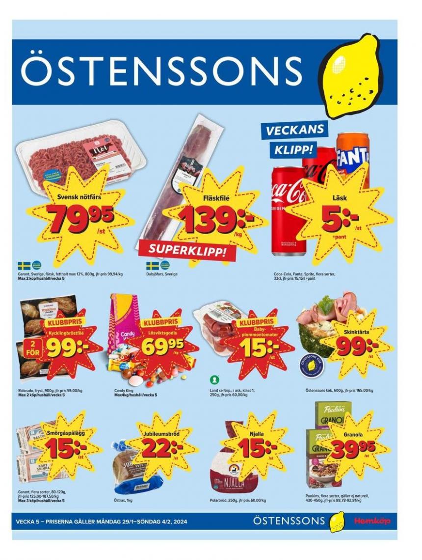 Östenssons reklambad. Östenssons (2024-02-04-2024-02-04)