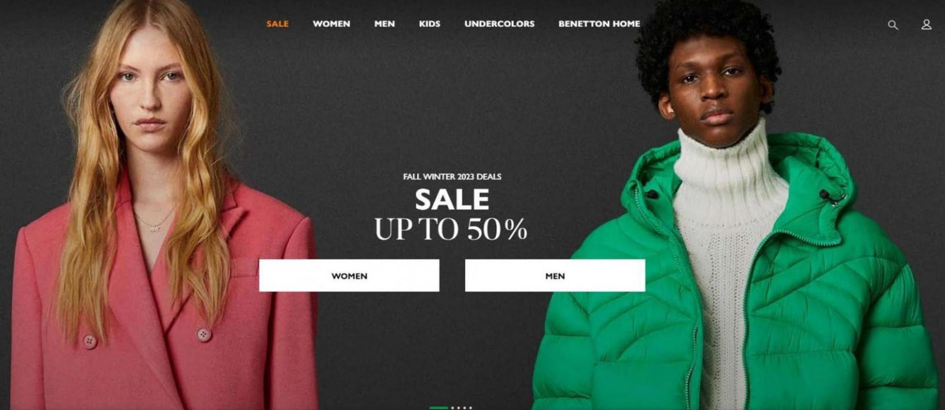 Sale up to 50 % off !. United Colors of Benetton (2024-02-29-2024-02-29)