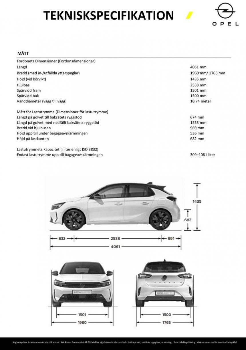Opel Corsa. Page 6