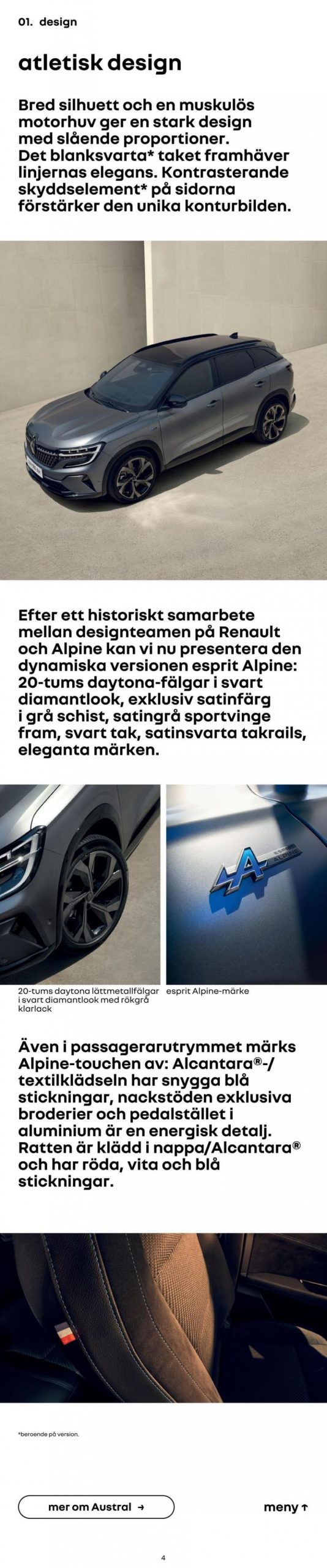 Renault austral broschyr .. Page 4