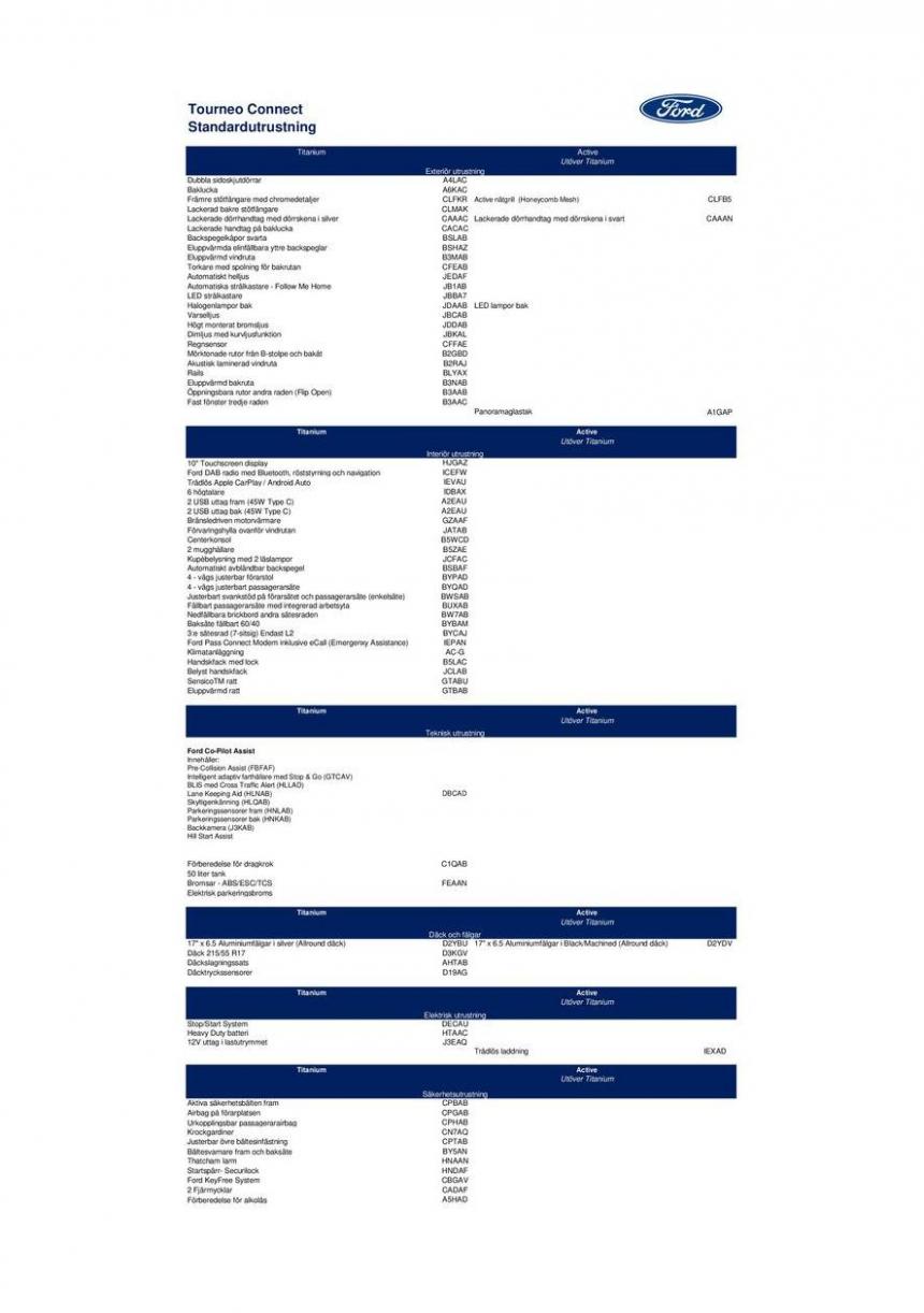 Ford Tourneo Connect. Page 2