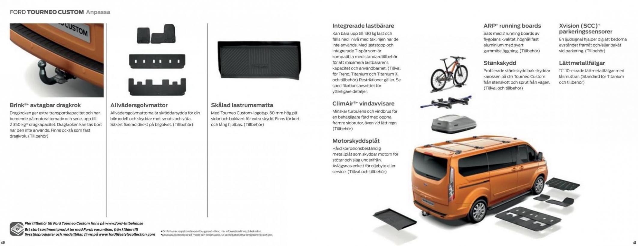 Ford Tourneo Custom. Page 22