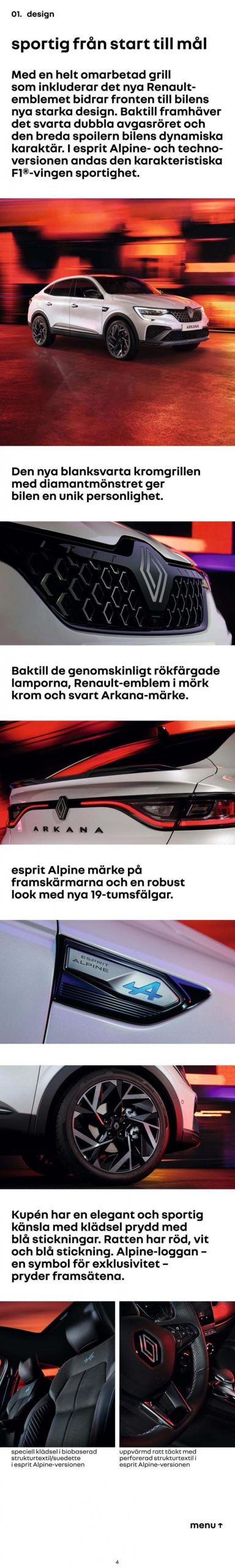 Renault arkana broschyr .. Page 4