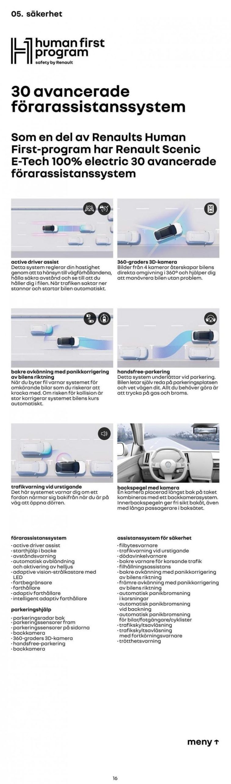 Renault scenic e tech electric. Page 16