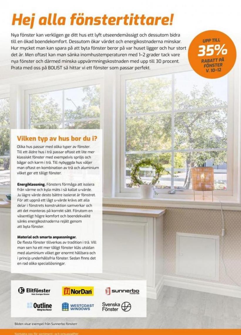 Upp till 35%* på fönster och ytterdörrar !. Page 2