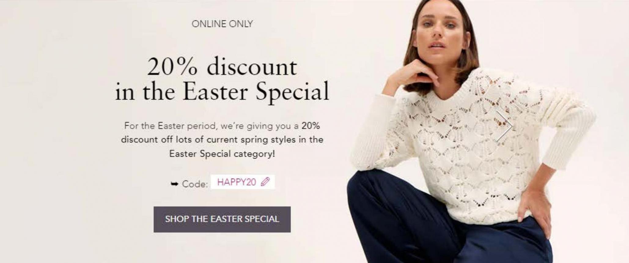20% discount in the easter special!. Gerry Weber (2024-04-10-2024-04-10)