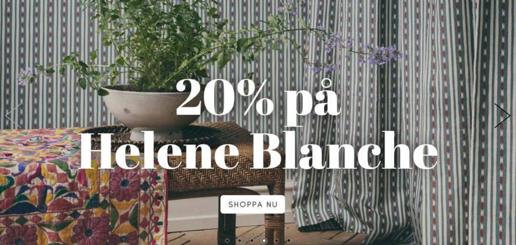20% på Helene Blanche !. Engelska Tapetmagasinet (2024-04-01-2024-04-01)