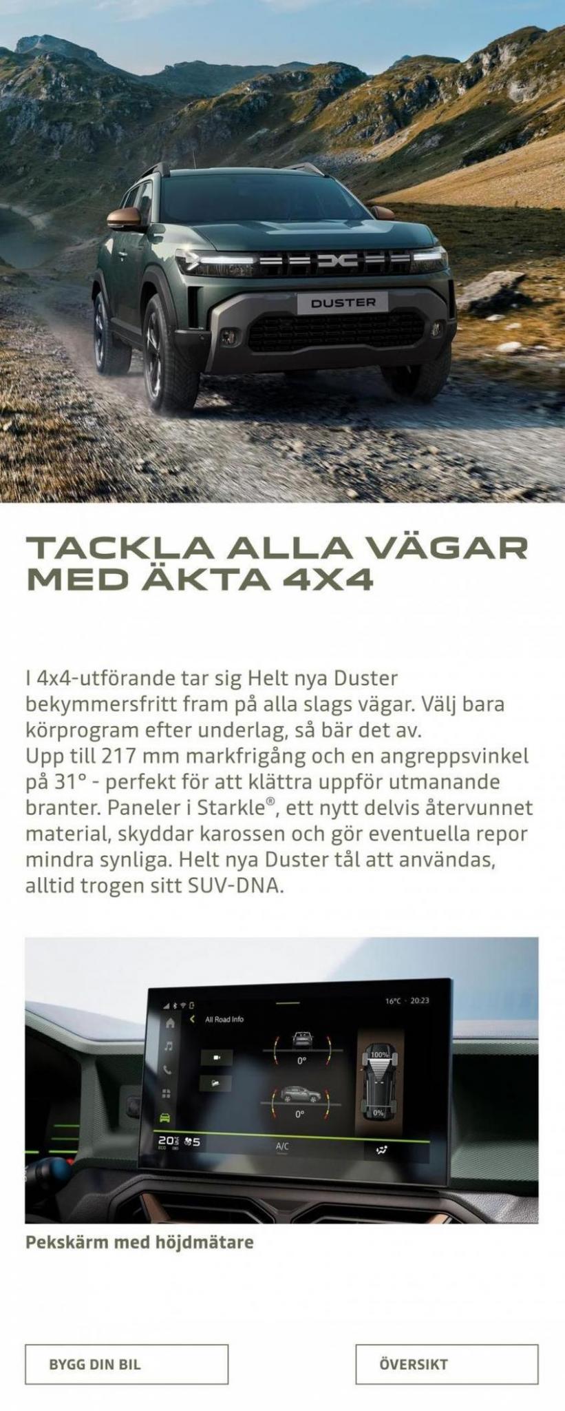 Helt nya Duster. Page 6