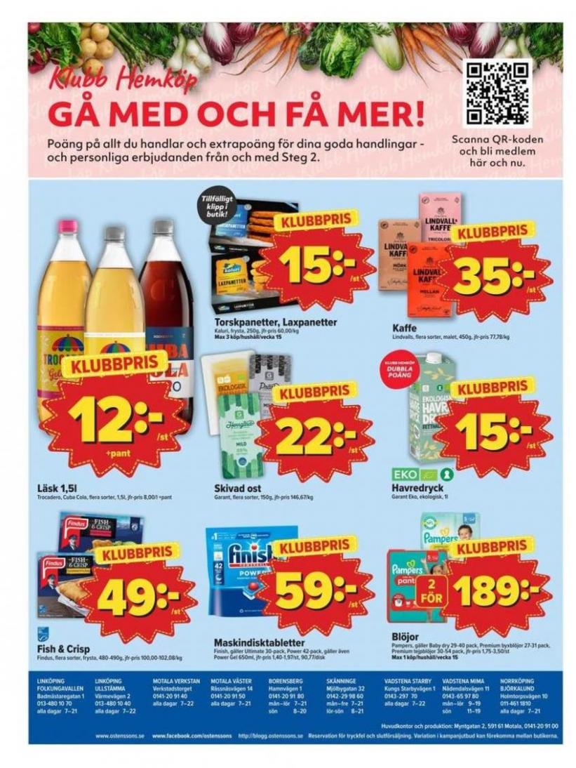 Östenssons reklambad. Page 8