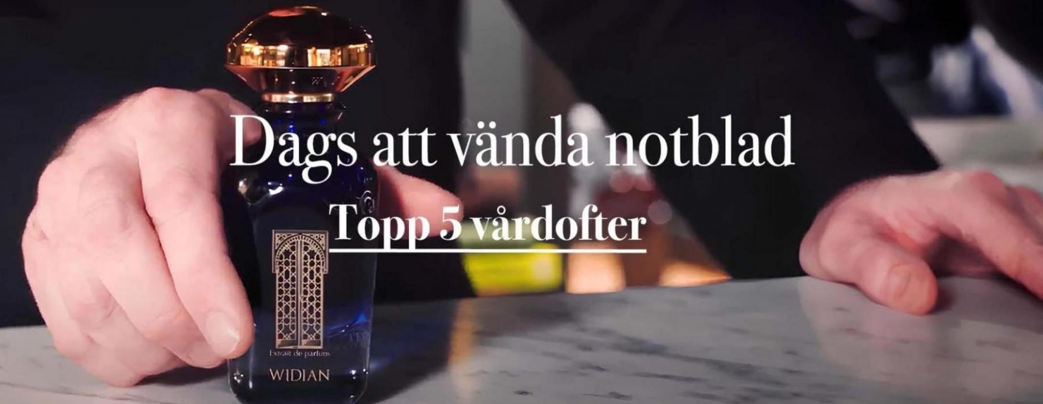 Dags att vända notblad Topp 5 vårdofter. Gents (2024-05-03-2024-05-03)