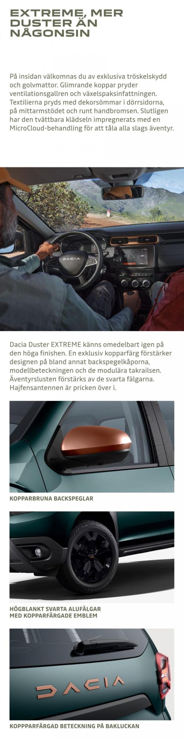 Dacia Duster - Broschyr. Page 5