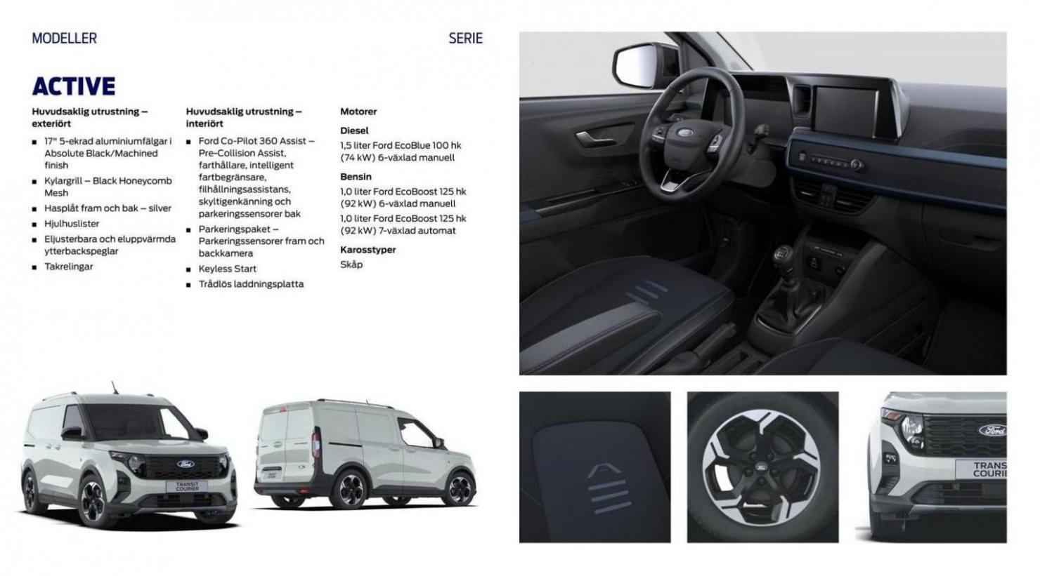Ford Broschyr Nya Transit Courier. Page 5