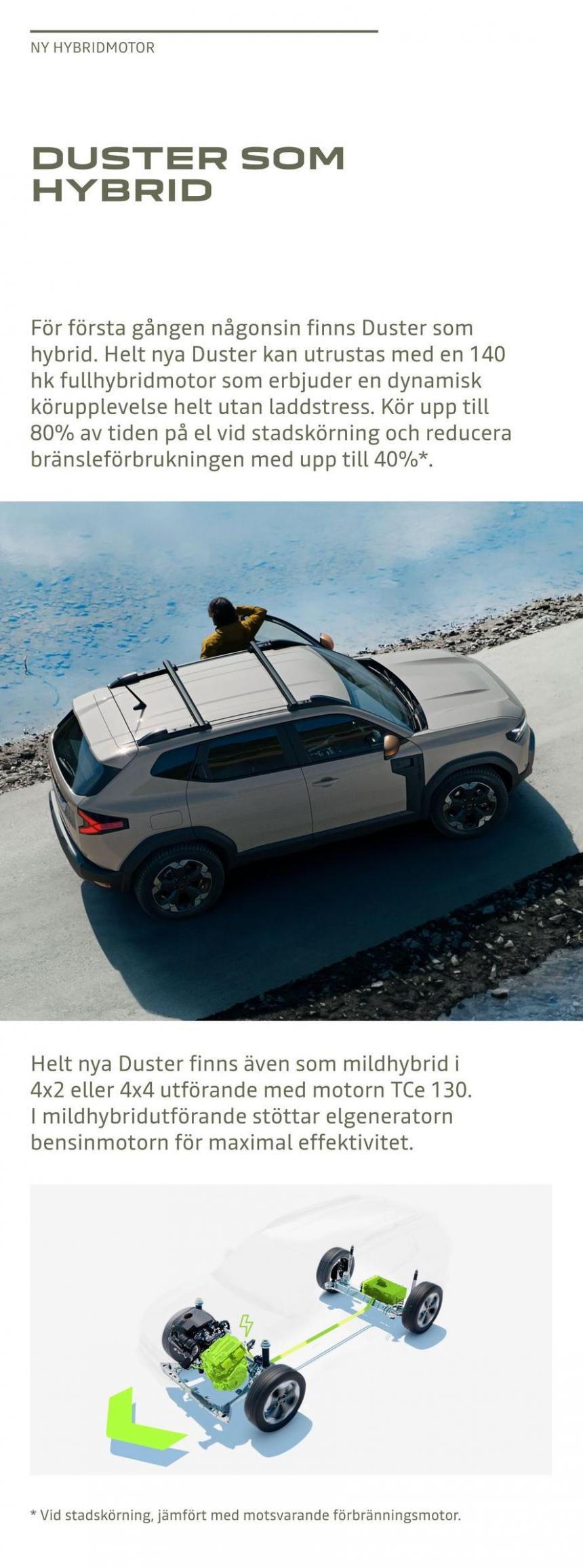 Dacia Helt nya Duster - Broschyr. Page 5